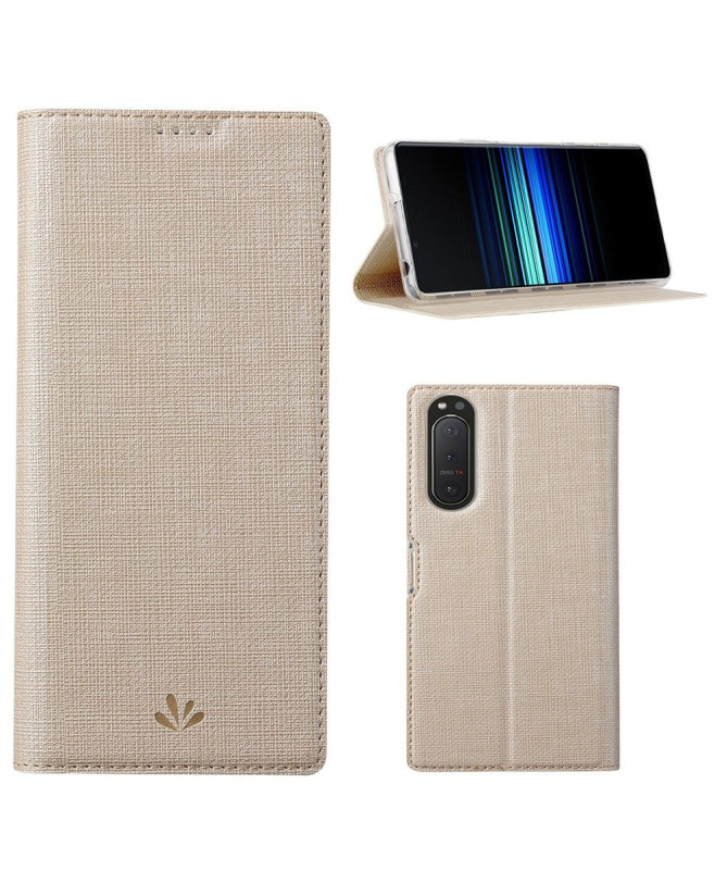Housse Sony Xperia 5 II croisillons fonction support