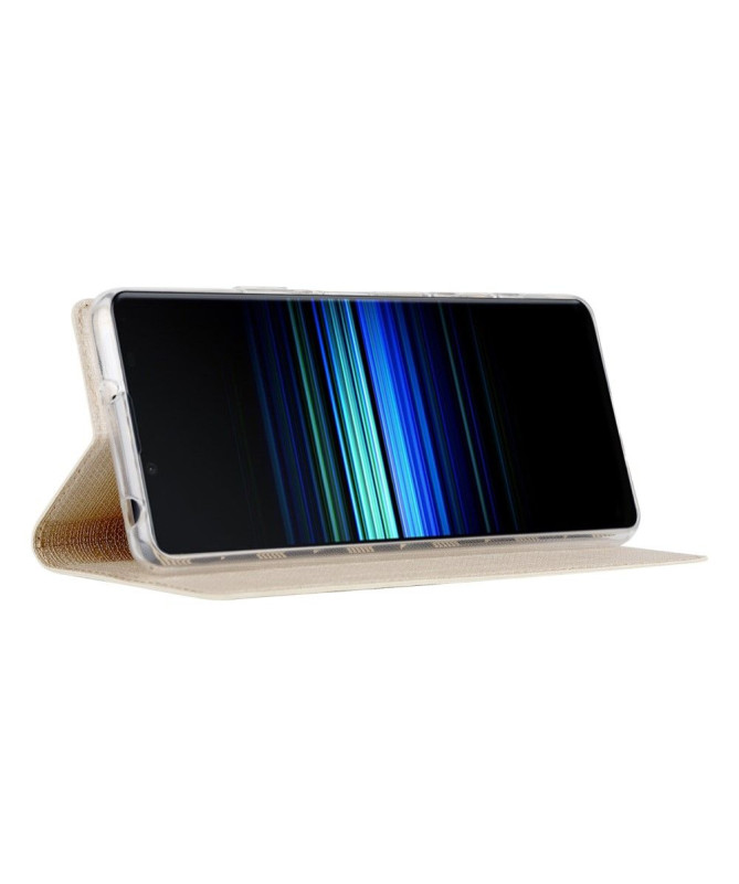 Housse Sony Xperia 5 II croisillons fonction support