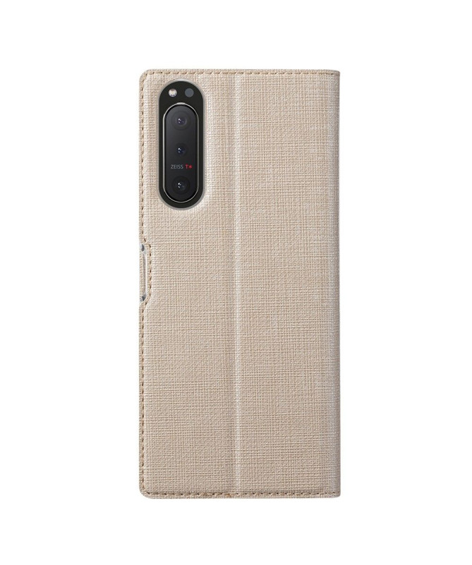 Housse Sony Xperia 5 II croisillons fonction support