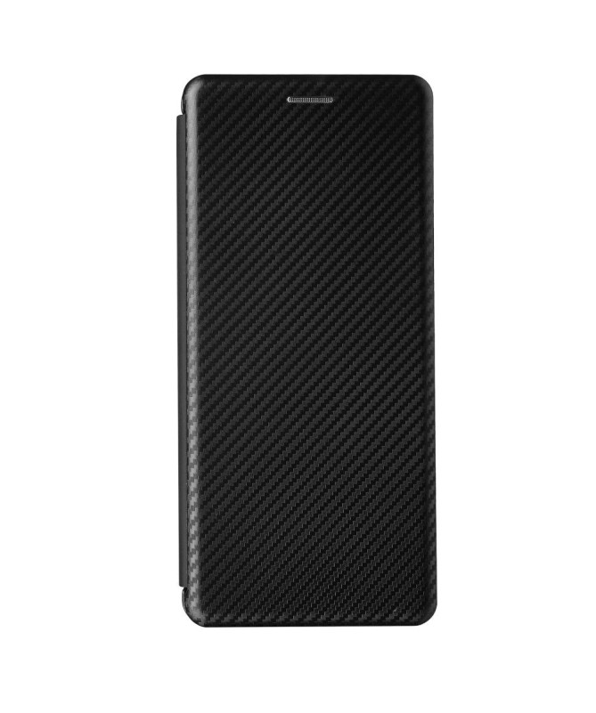Housse Sony Xperia 1 III Simili Cuir Style Fibre de Carbone