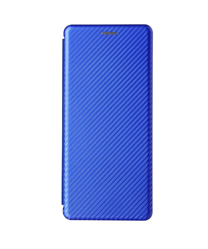 Housse Sony Xperia 1 III Simili Cuir Style Fibre de Carbone