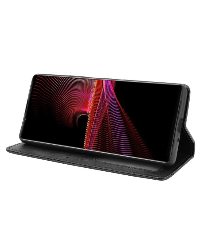 Etui Sony Xperia 1 III Le Cirénius Style Cuir