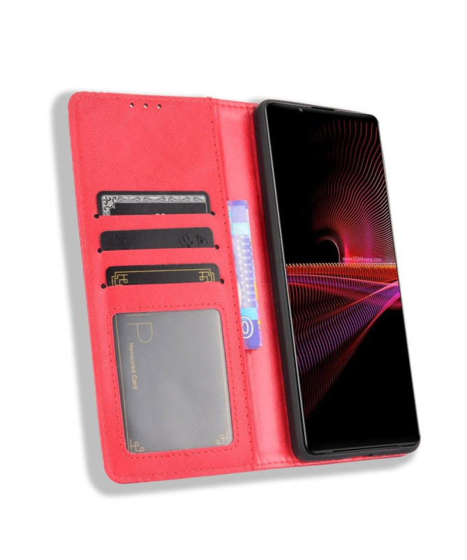 Etui Sony Xperia 1 III Le Cirénius Style Cuir