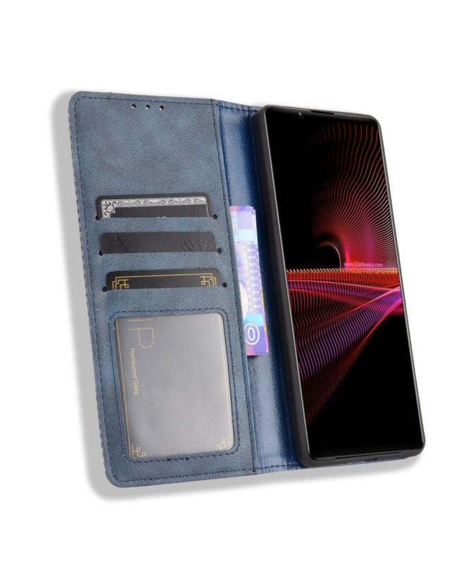 Etui Sony Xperia 1 III Le Cirénius Style Cuir
