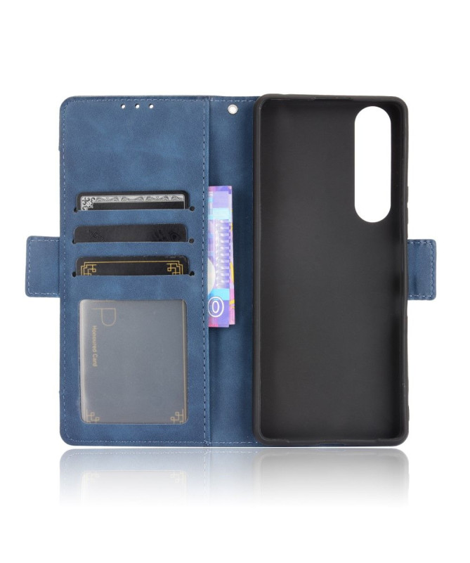 Housse Sony Xperia 1 III Premium avec Porte Cartes