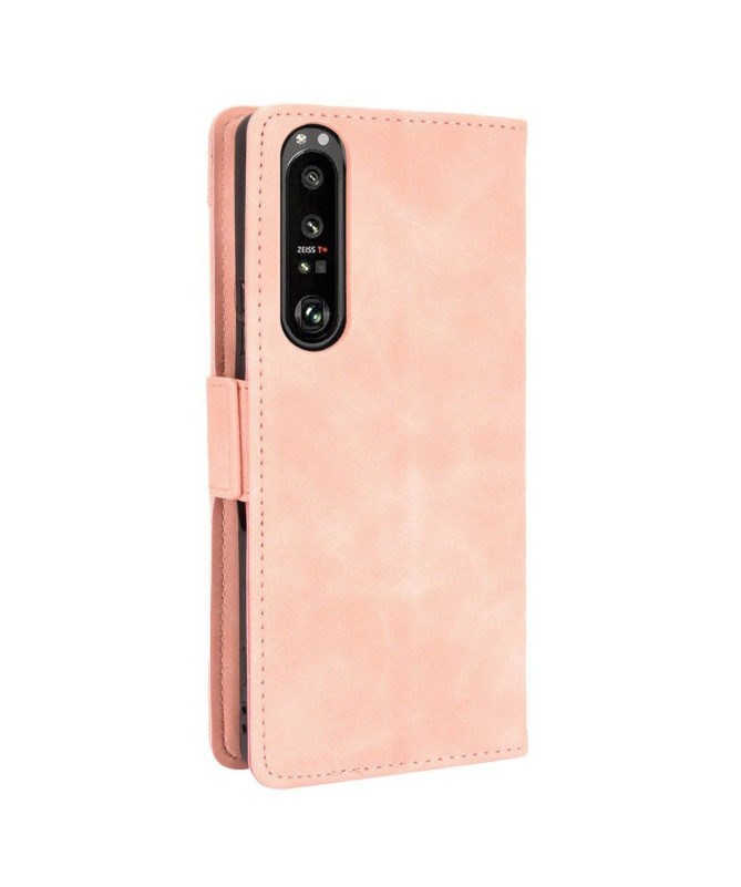 Housse Sony Xperia 1 III Premium avec Porte Cartes