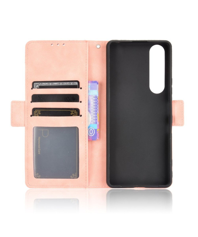 Housse Sony Xperia 1 III Premium avec Porte Cartes