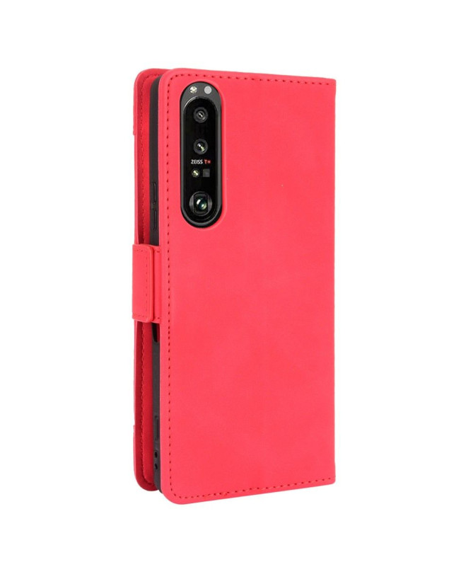 Housse Sony Xperia 1 III Premium avec Porte Cartes