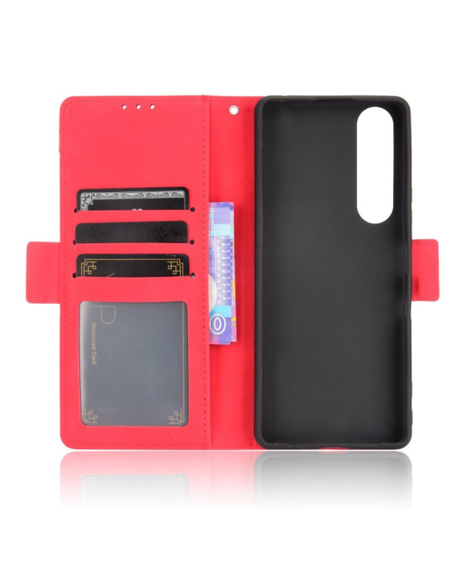 Housse Sony Xperia 1 III Premium avec Porte Cartes