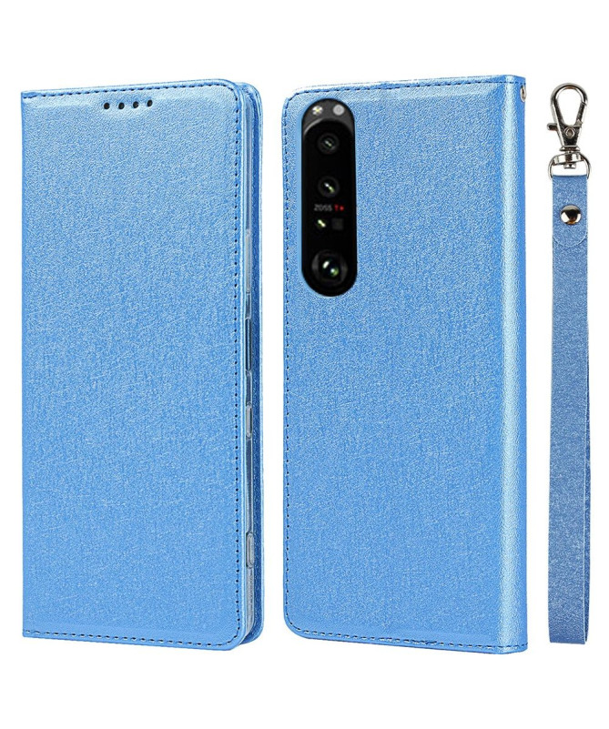 Housse Sony Xperia 1 III Blue Moon Rabat Porte-Cartes