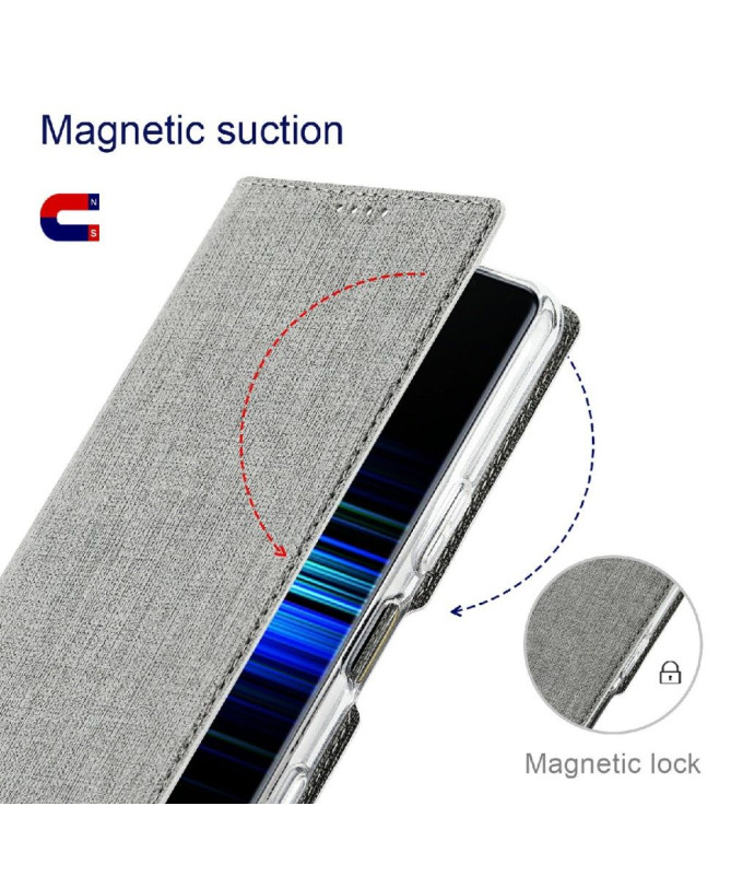 Étui Sony Xperia 1 III croisillons fonction support