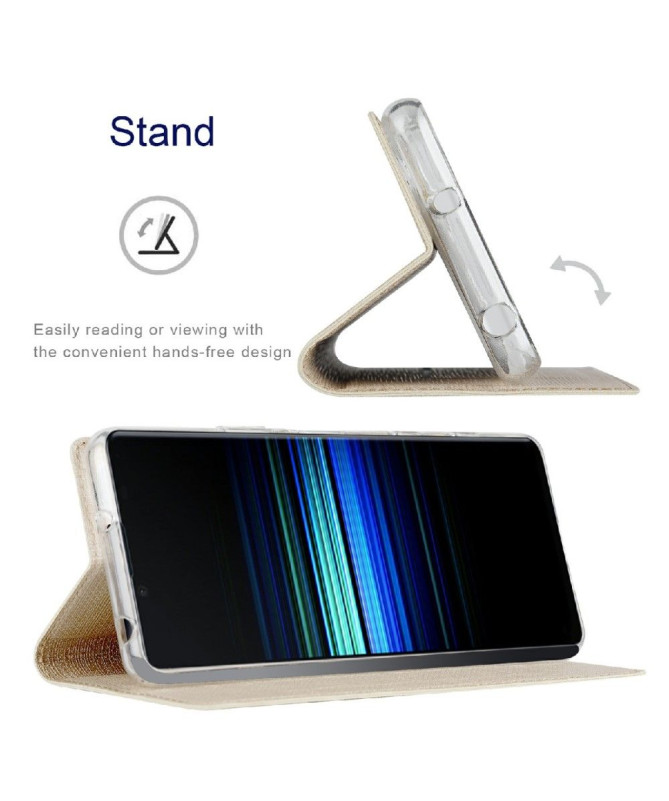 Étui Sony Xperia 1 III croisillons fonction support