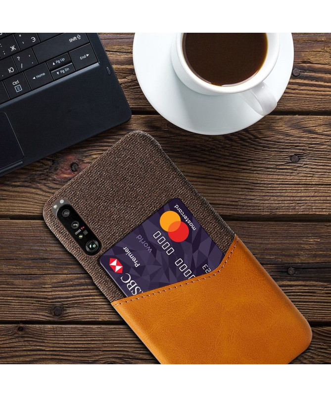 Coque Sony Xperia 1 III Olympus Effet Cuir