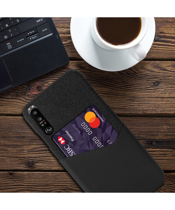 Coque Sony Xperia 1 III Olympus Effet Cuir