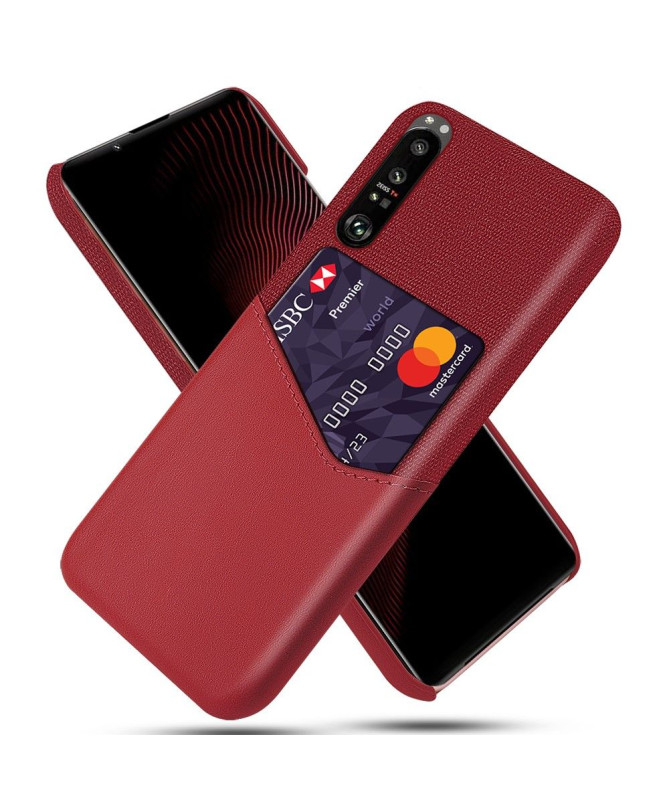 Coque Sony Xperia 1 III Olympus Effet Cuir