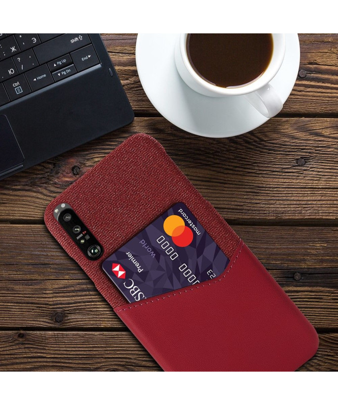 Coque Sony Xperia 1 III Olympus Effet Cuir