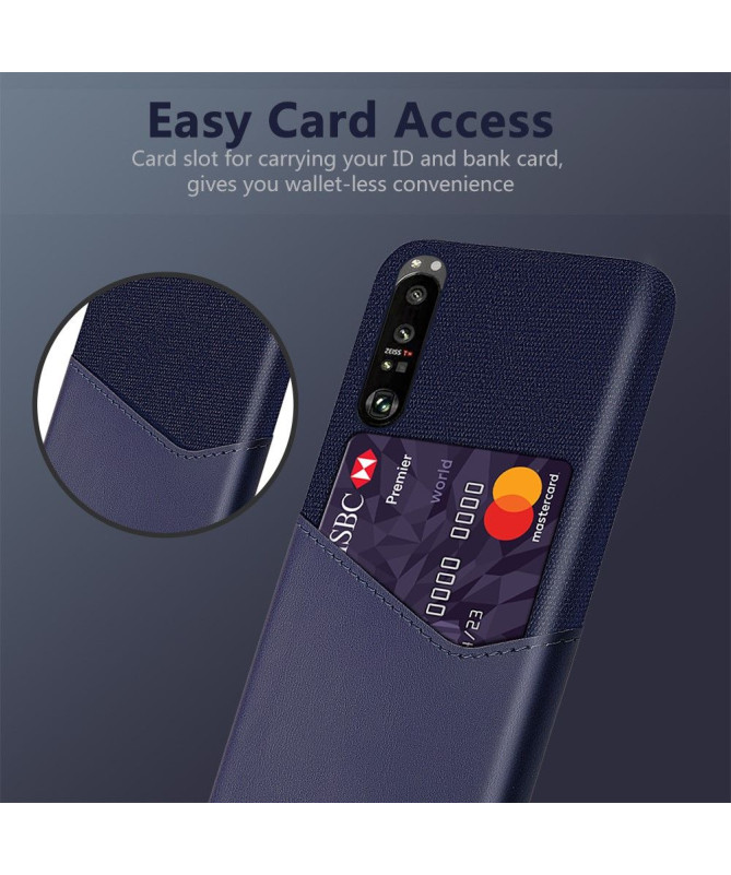 Coque Sony Xperia 1 III Olympus Effet Cuir