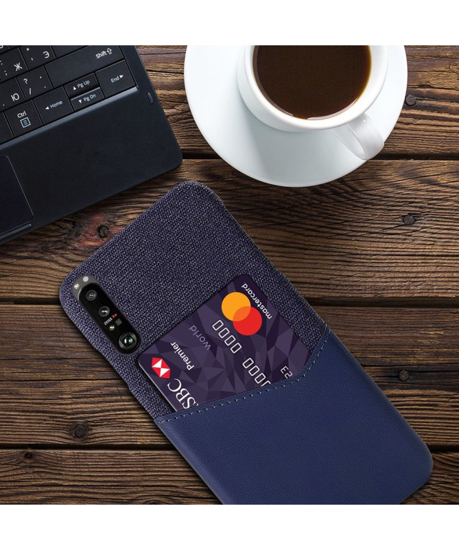 Coque Sony Xperia 1 III Olympus Effet Cuir