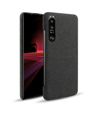 Coque Sony Xperia 1 III revêtement tissu