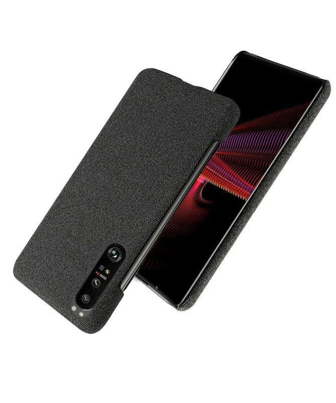 Coque Sony Xperia 1 III revêtement tissu