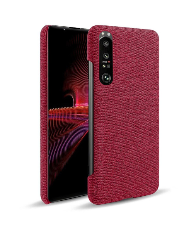 Coque Sony Xperia 1 III revêtement tissu
