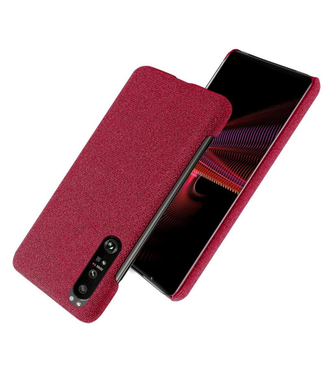 Coque Sony Xperia 1 III revêtement tissu