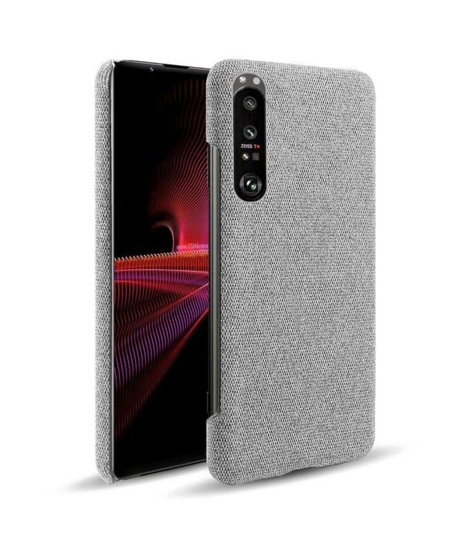 Coque Sony Xperia 1 III revêtement tissu