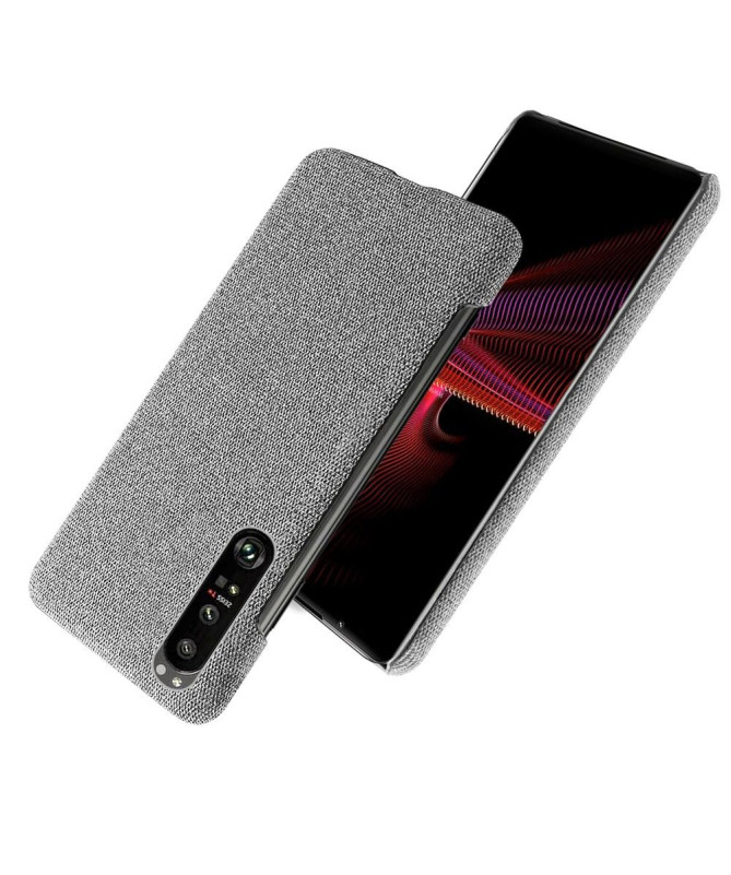 Coque Sony Xperia 1 III revêtement tissu