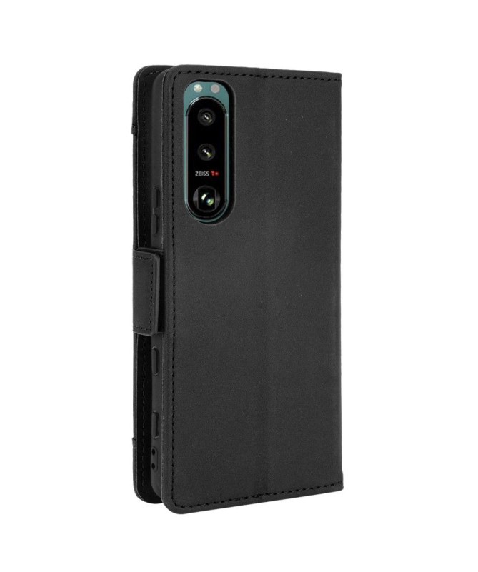 Housse Sony Xperia 5 III Premium avec Porte Cartes