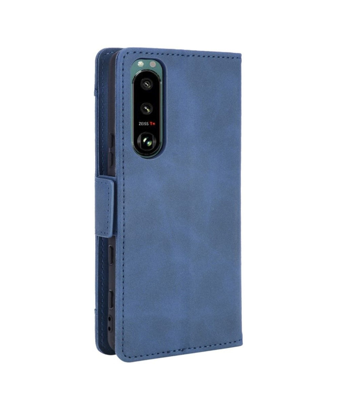 Housse Sony Xperia 5 III Premium avec Porte Cartes