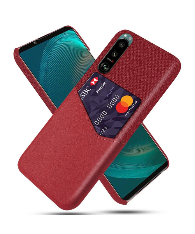 Coque Sony Xperia 5 III Olympus Effet Cuir