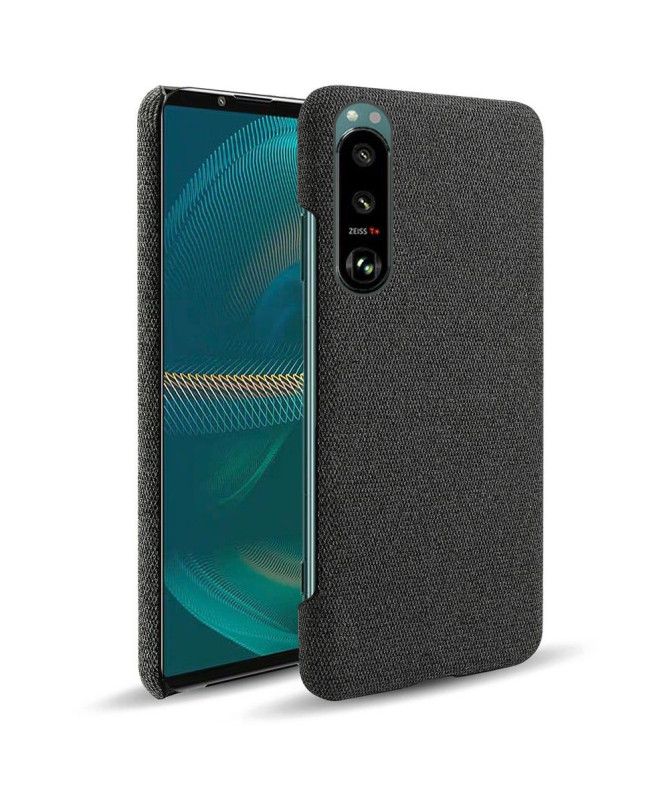 Coque Sony Xperia 5 III revêtement tissu