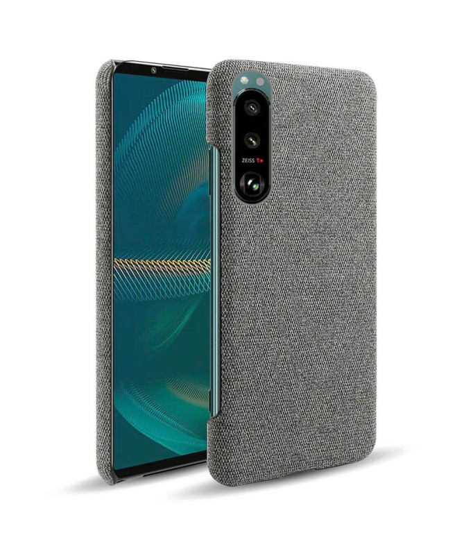 Coque Sony Xperia 5 III revêtement tissu