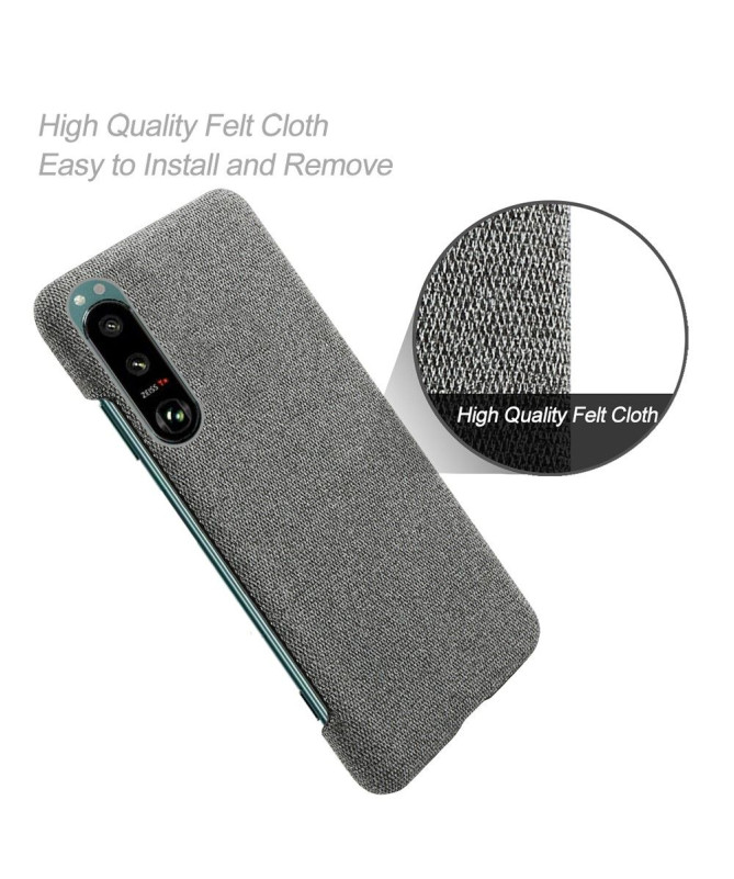 Coque Sony Xperia 5 III revêtement tissu