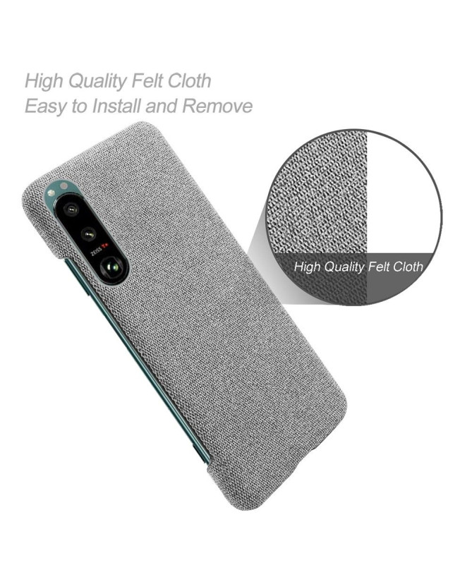 Coque Sony Xperia 5 III revêtement tissu