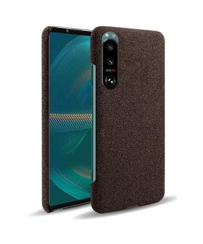 Coque Sony Xperia 5 III revêtement tissu