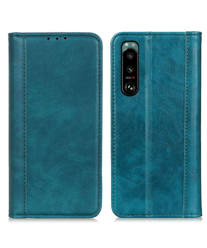 Étui folio Sony Xperia 5 III Sylvestre simili cuir