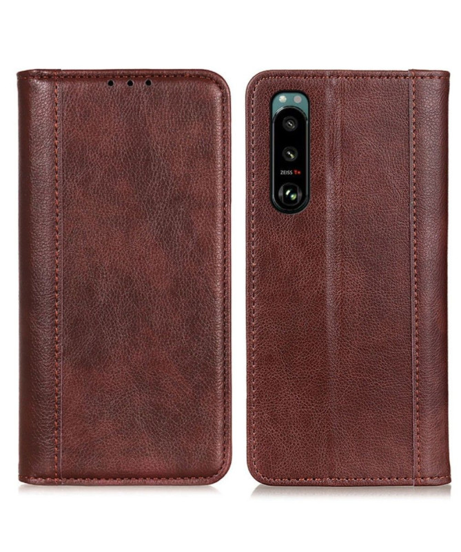 Étui folio Sony Xperia 5 III Sylvestre simili cuir