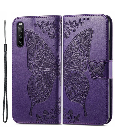 Housse Sony Xperia 10 III Papillon Relief