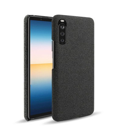 Coque Sony Xperia 10 III revêtement tissu