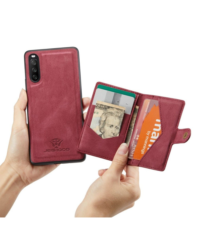 Coque Sony Xperia 10 III avec porte cartes magnétique