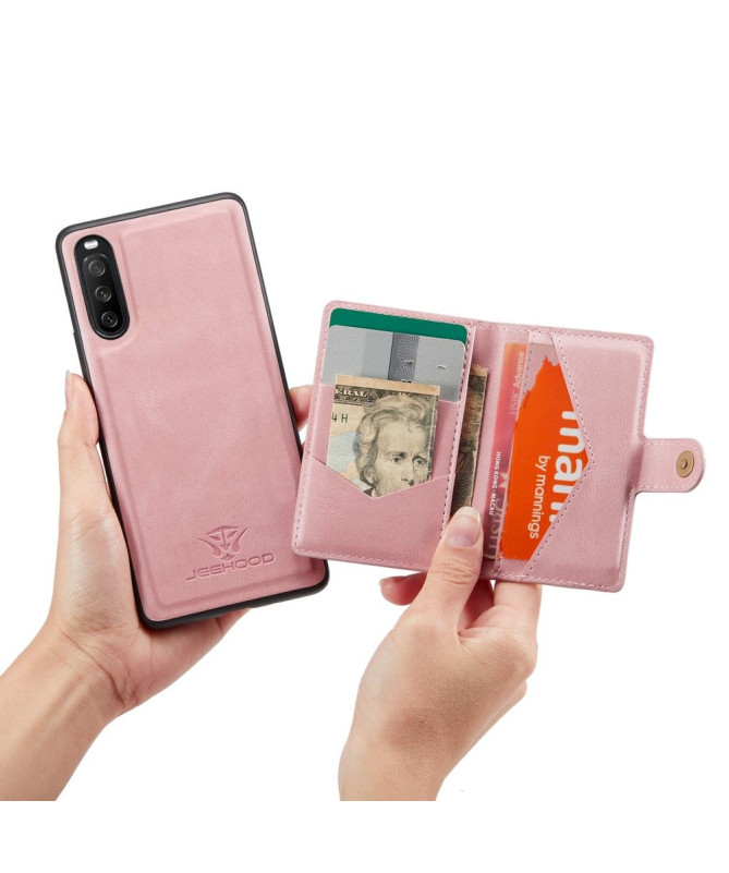 Coque Sony Xperia 10 III avec porte cartes magnétique