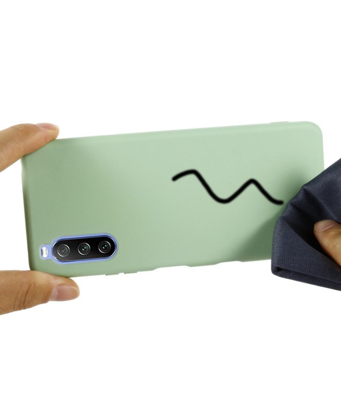 Coque Sony Xperia 10 III Puro silicone liquide