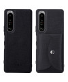 Coque Sony Xperia 1 III VILI croisillons Porte Cartes Magnétique