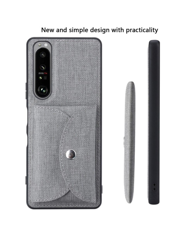 Coque Sony Xperia 1 III VILI croisillons Porte Cartes Magnétique