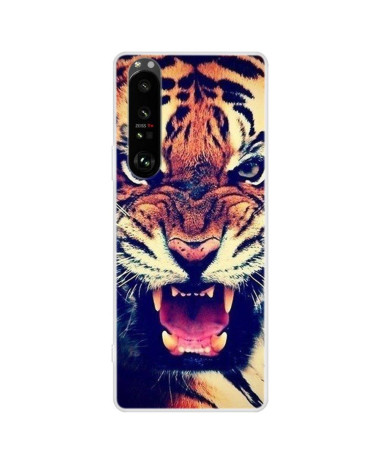 Coque Sony Xperia 1 III Tigre Féroce