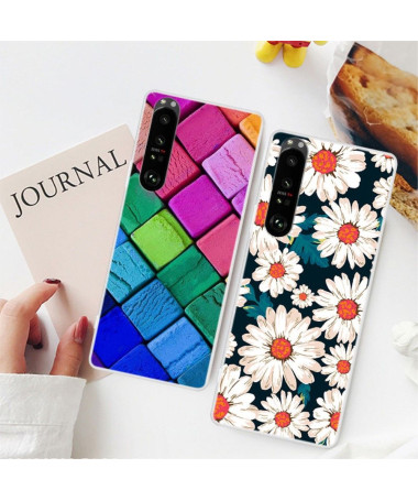 Coque Sony Xperia 1 III Blocs Colorés