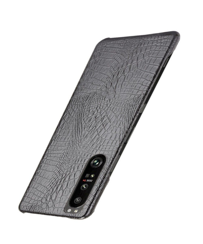 Coque Sony Xperia 1 III effet peau de croco
