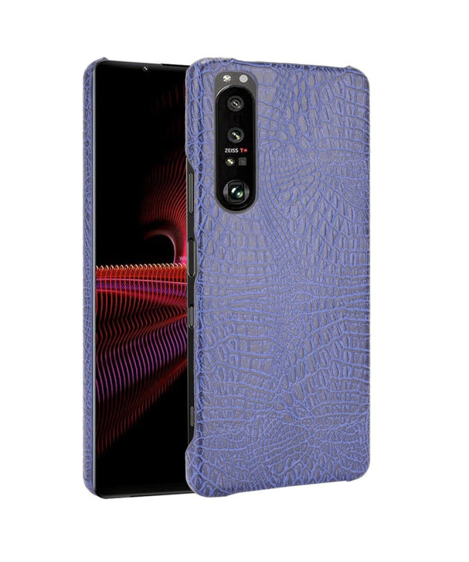 Coque Sony Xperia 1 III effet peau de croco