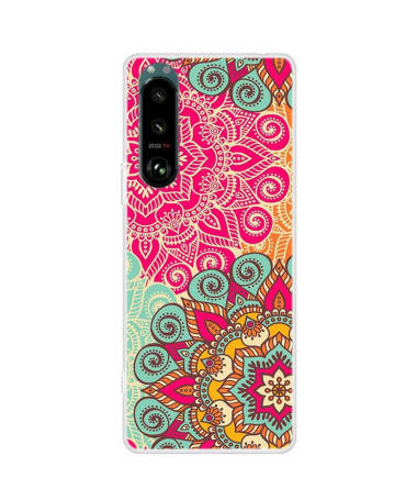 Coque Sony Xperia 5 III Mandala Rétro